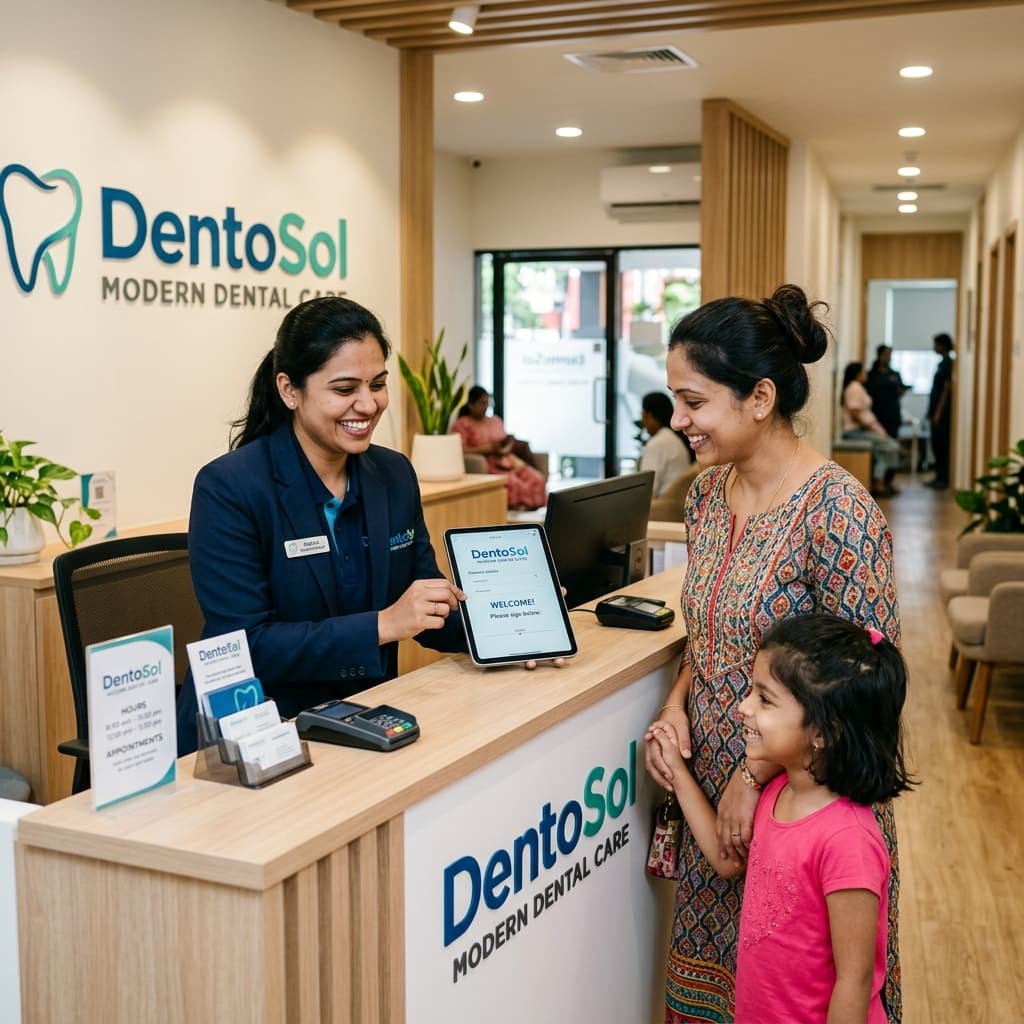 Front Desk Reception Handling